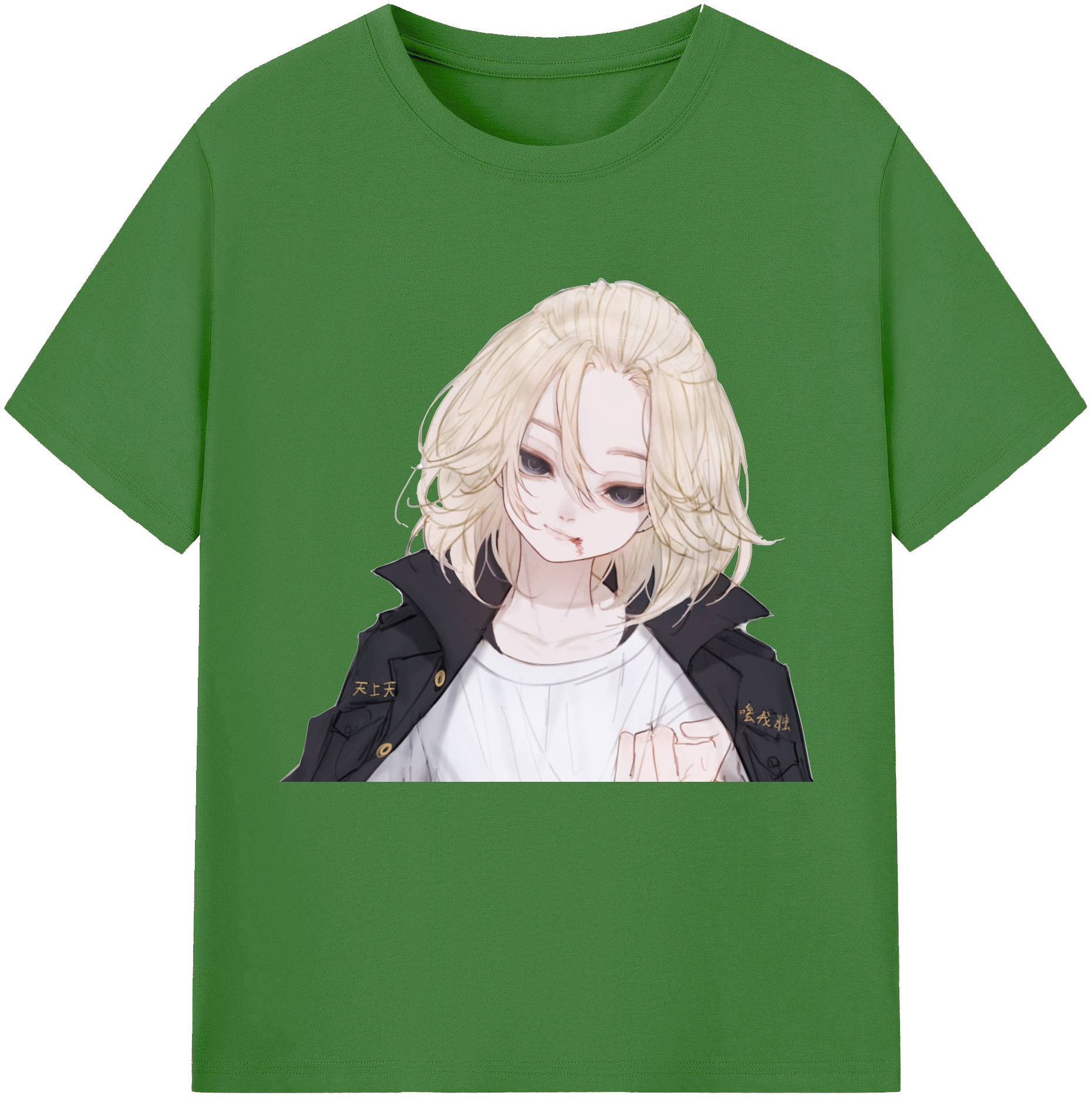 （画像用） 東京リベンジャーズ Tokyo Revengers レディースカジュアルプリントTシャツ（綿100％）